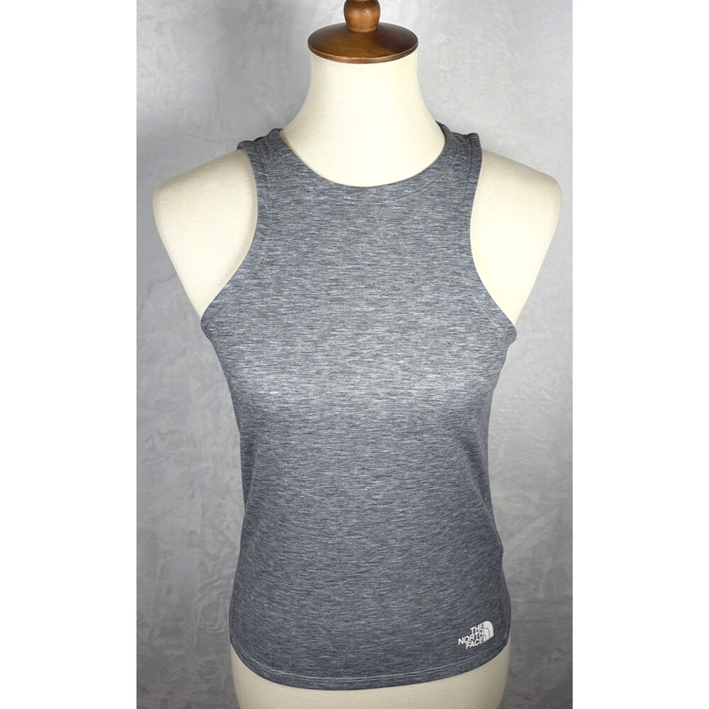 The North Face Women's Tank Top Activewear Athletic Gray Size Medium